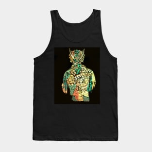 triceratops Demon Tank Top